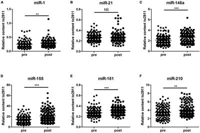 Serum MicroRNA Expression Patterns in Subjects After the 5-km Exercise Are Strongly Associated With Cardiovascular Adaptation